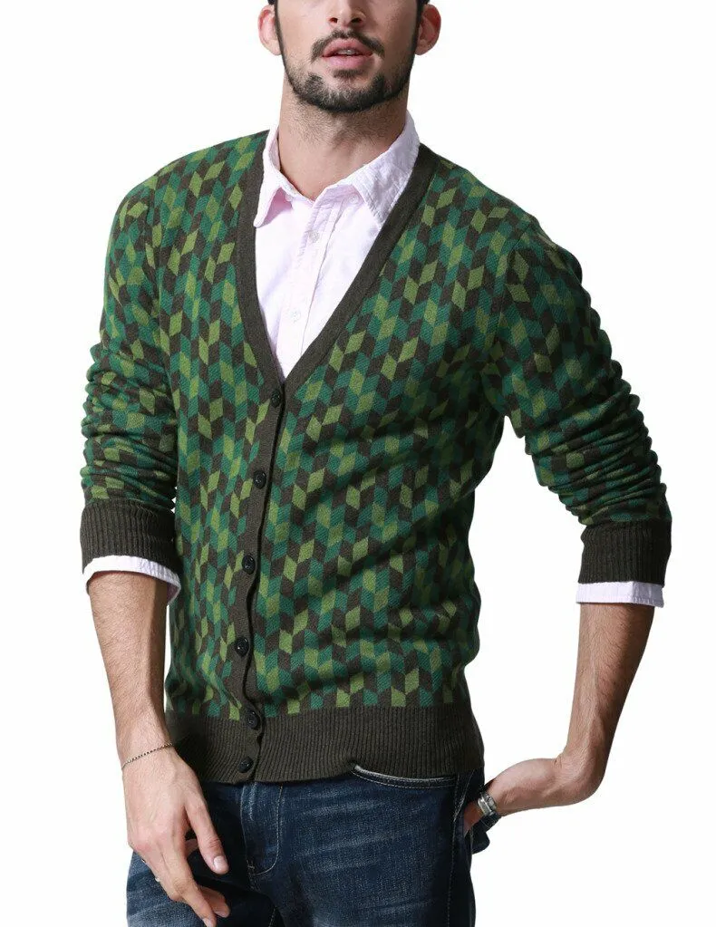 Match Men's Fashion Casual Cardigan Sweater