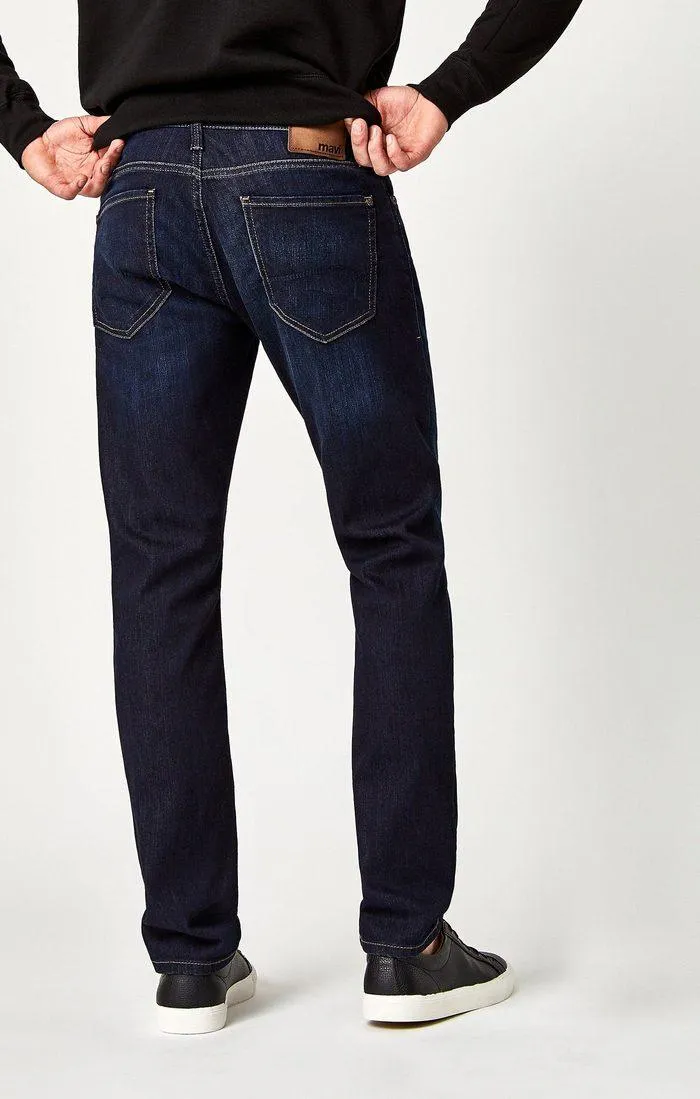 Mavi Men's Jake Size 36/32 Slim Rinse Brushed Williamsburg Jeans