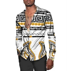 Men's New Luxury Vintage Shirts 15145808YM