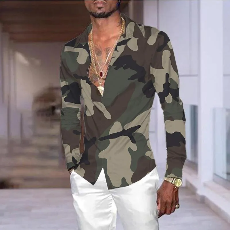 MEN'S NEW LUXURY VINTAGE SHIRTS 36885434YM