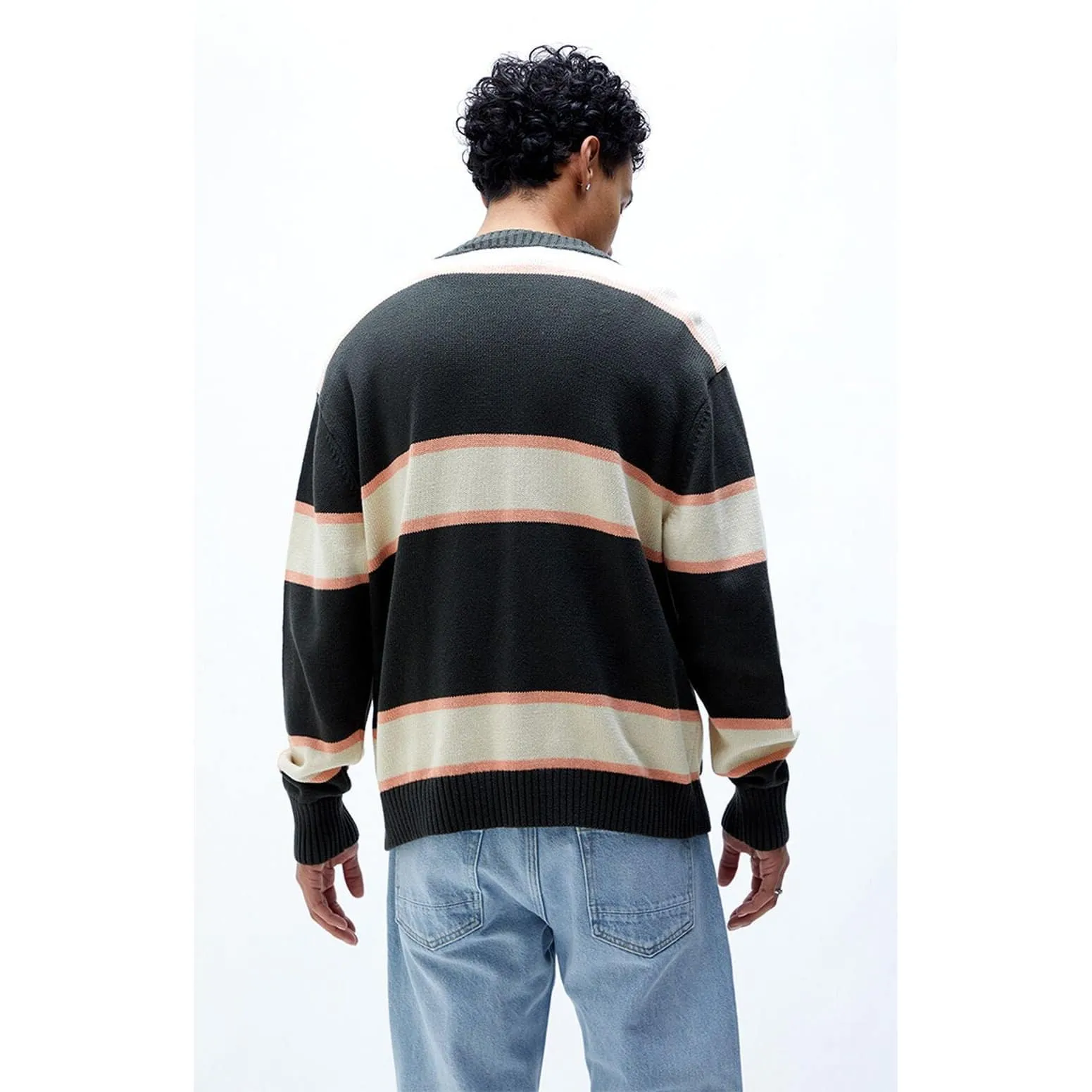 Men's Peek-A-Boo Cardigan
