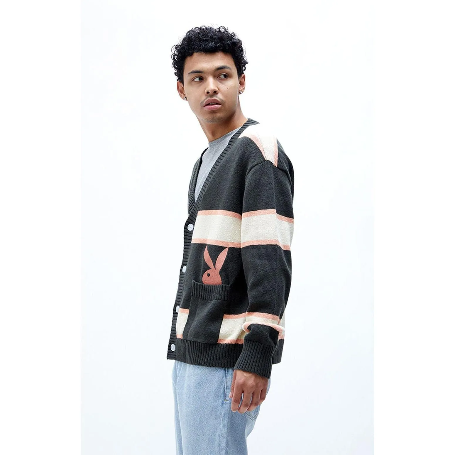 Men's Peek-A-Boo Cardigan