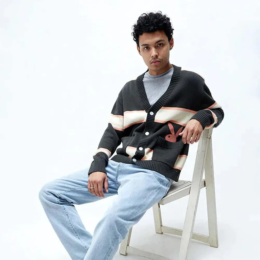 Men's Peek-A-Boo Cardigan