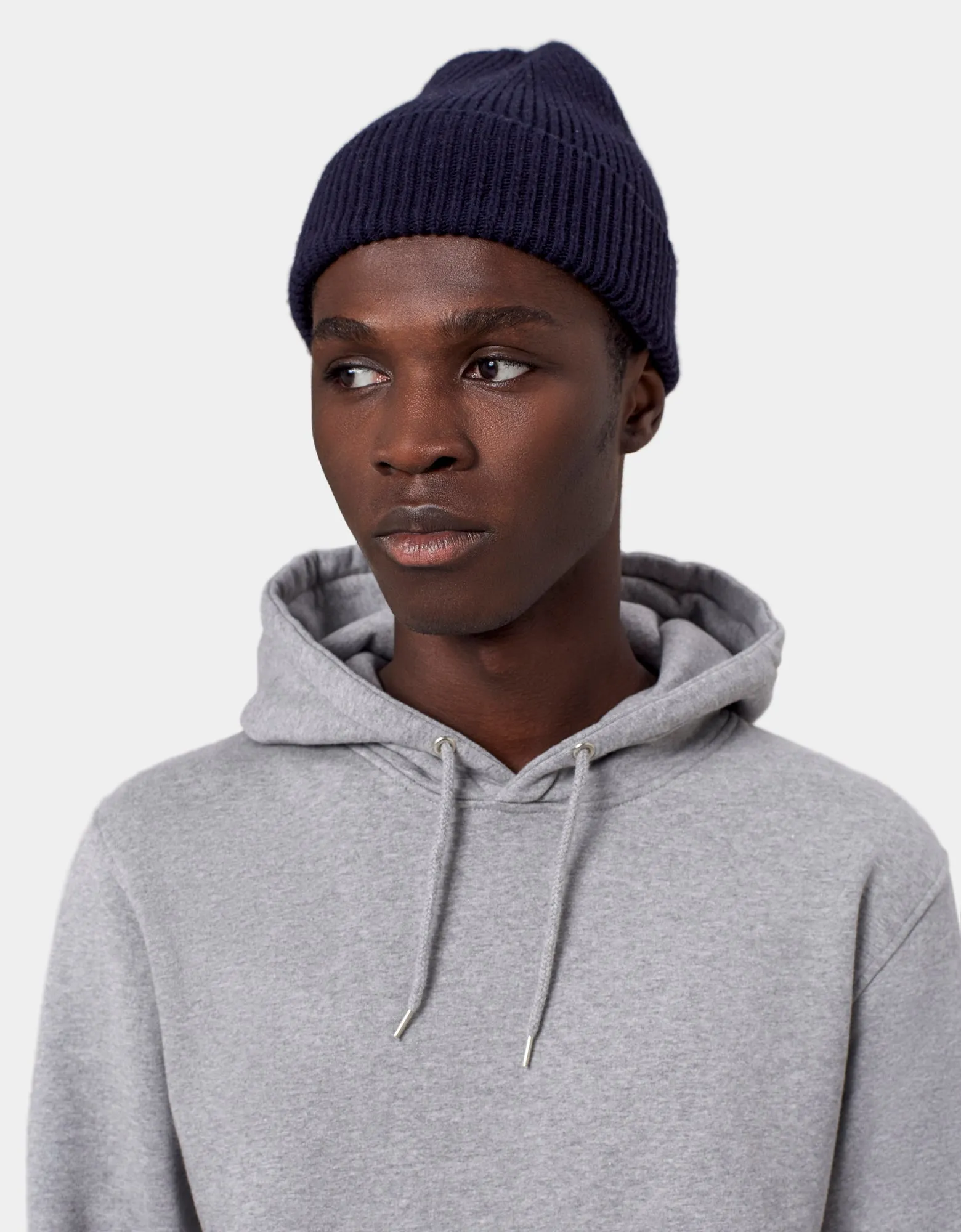Merino Wool Beanie - Raspberry Pink