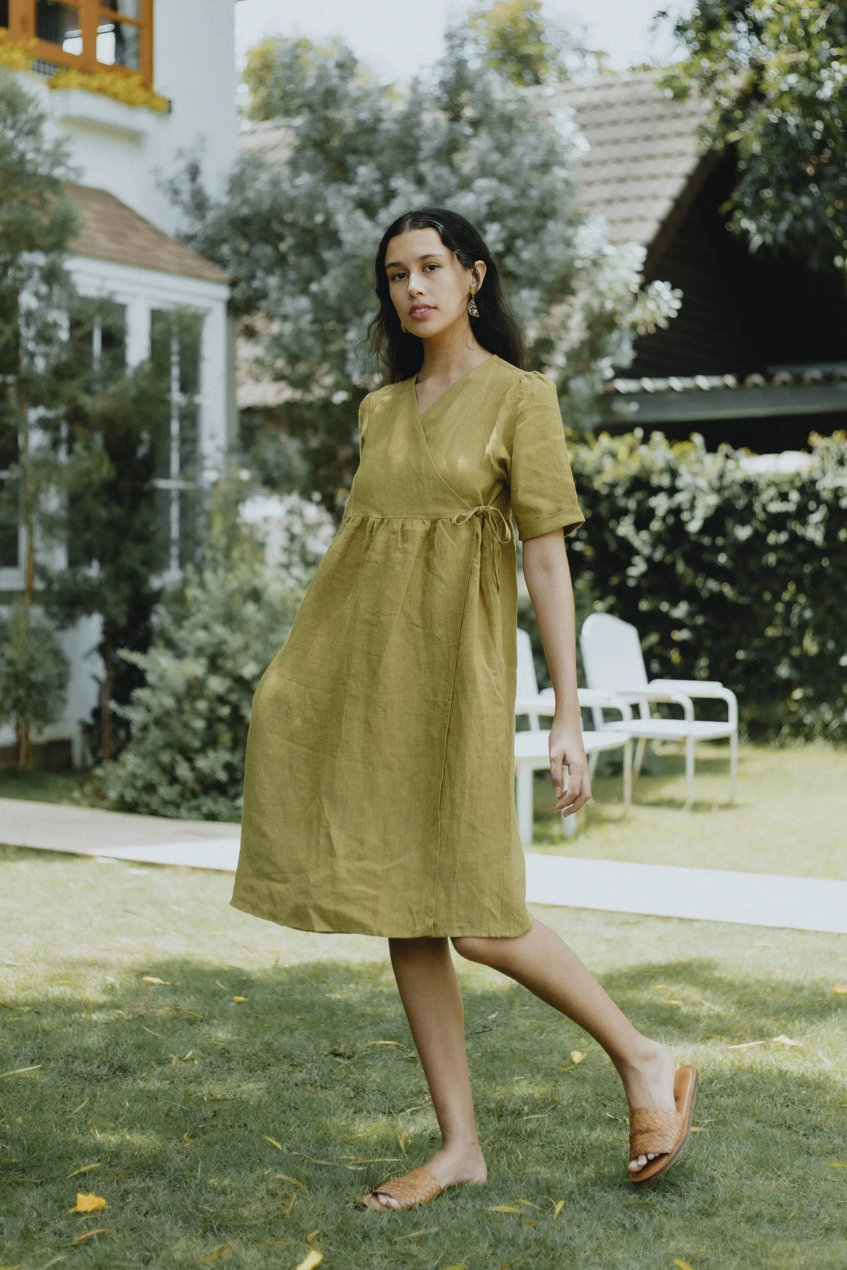Midsummer Wrap Dress