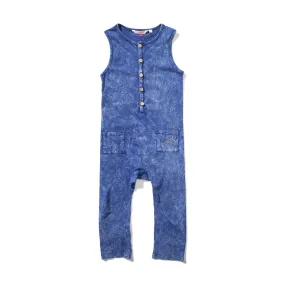 Missie Munster Mae Jumpsuit - Washed Denim