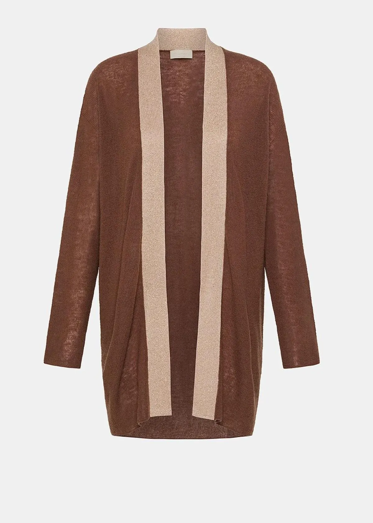 MOMONI Flossy Cardigan with Lurex - Glace