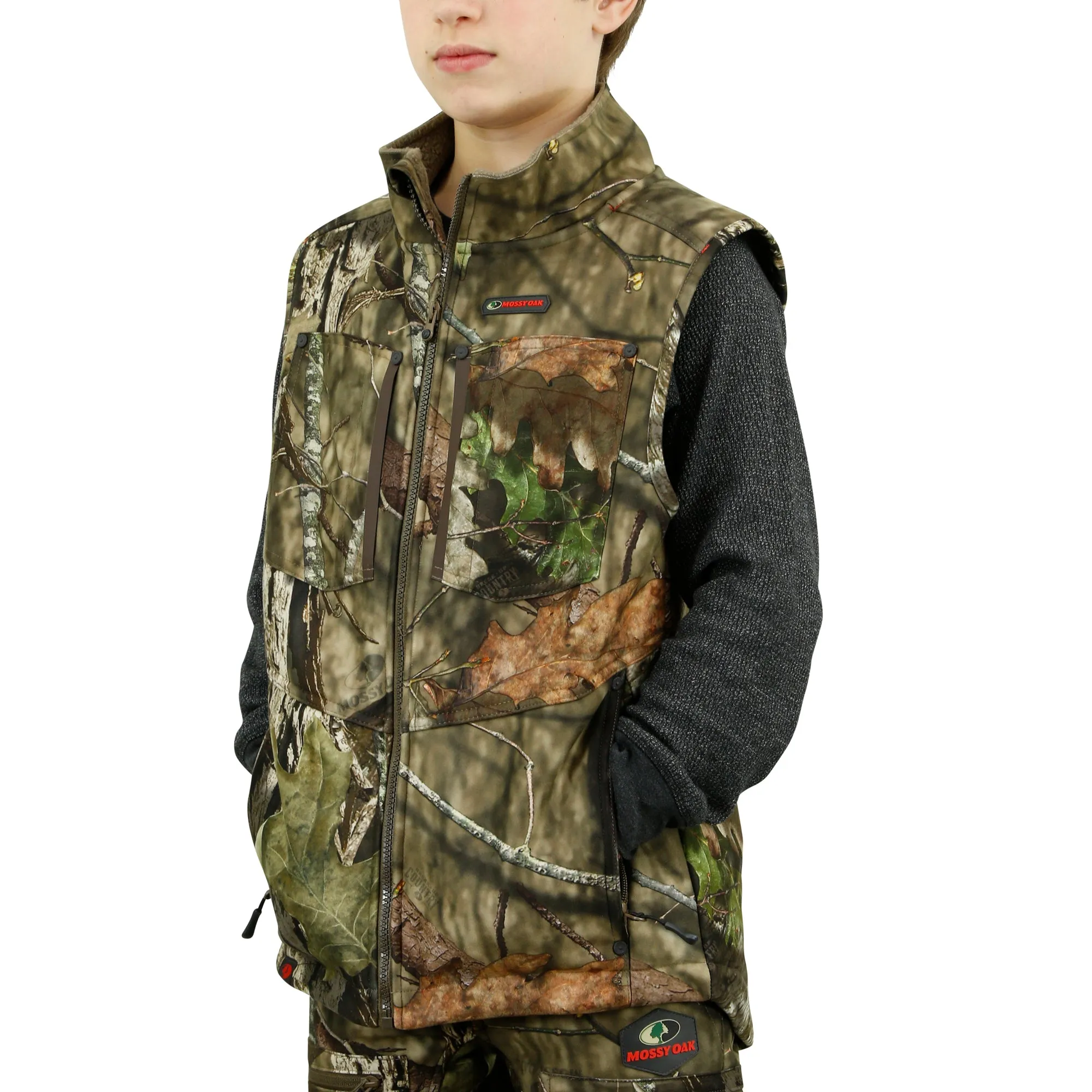 Mossy Oak Youth Sherpa 2.0 Vest
