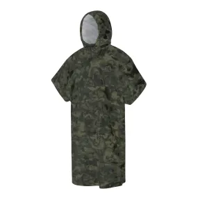 Mystic Poncho Velour Camo Changing Robe