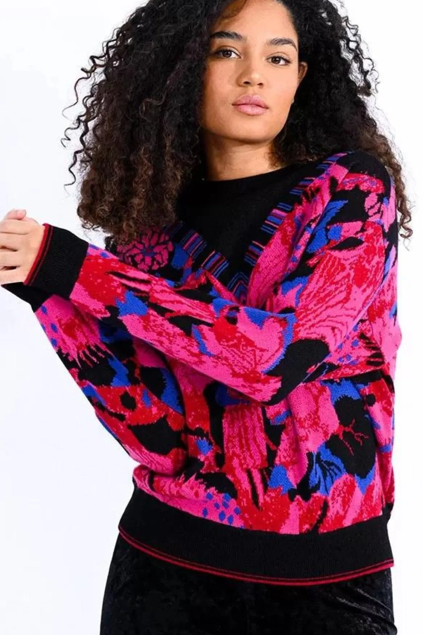 New Floral Sweater