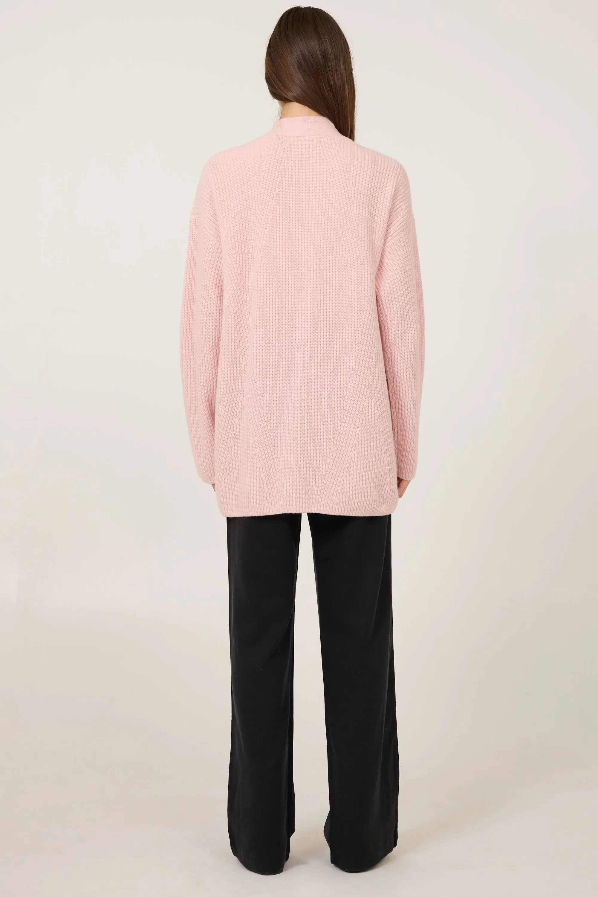 Pacific Cashmere Cardigan - Quartz