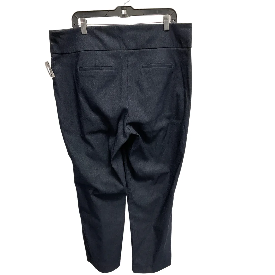 Pants Dress By Charter Club In Navy, Size: 16