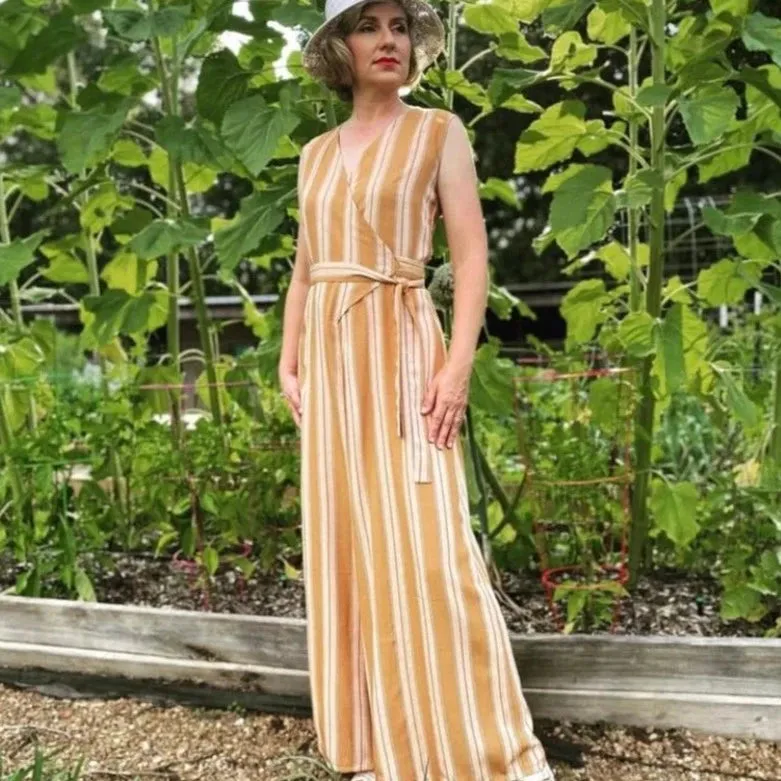 PDF - 1930s Pattern - 'Day or Night' Jumpsuit, Beachwear, Lounging Pajamas - 'Easy to Sew' -  Bust 35" - 51" (89 - 129.5cm) - Download