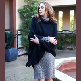 Ponchos for Women - Soft, Versatile Knit Poncho for All Seasons.
