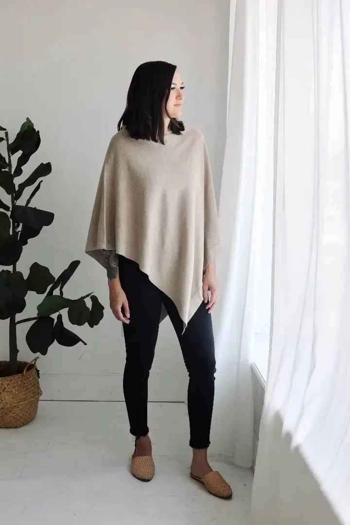 Ponchos for Women - Soft, Versatile Knit Poncho for All Seasons.