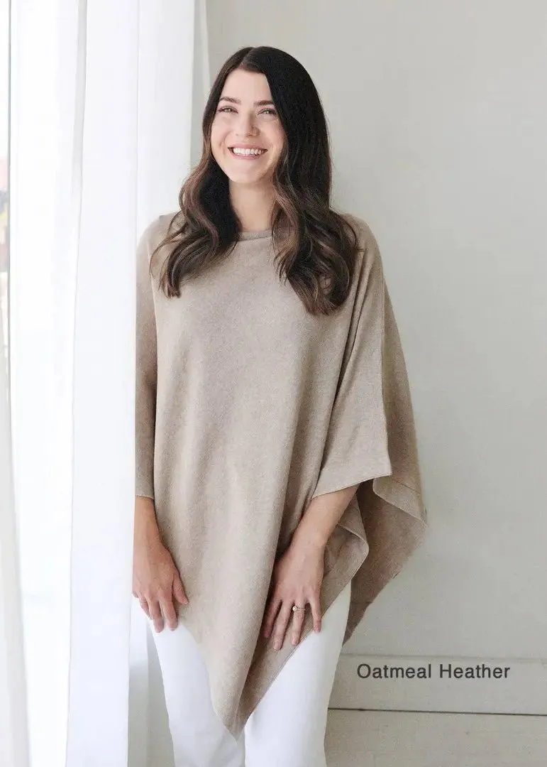 Ponchos for Women - Soft, Versatile Knit Poncho for All Seasons.