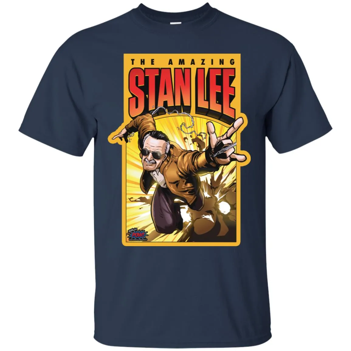 Pow - Entertainment's Amazing Stan Lee Men T-Shirt