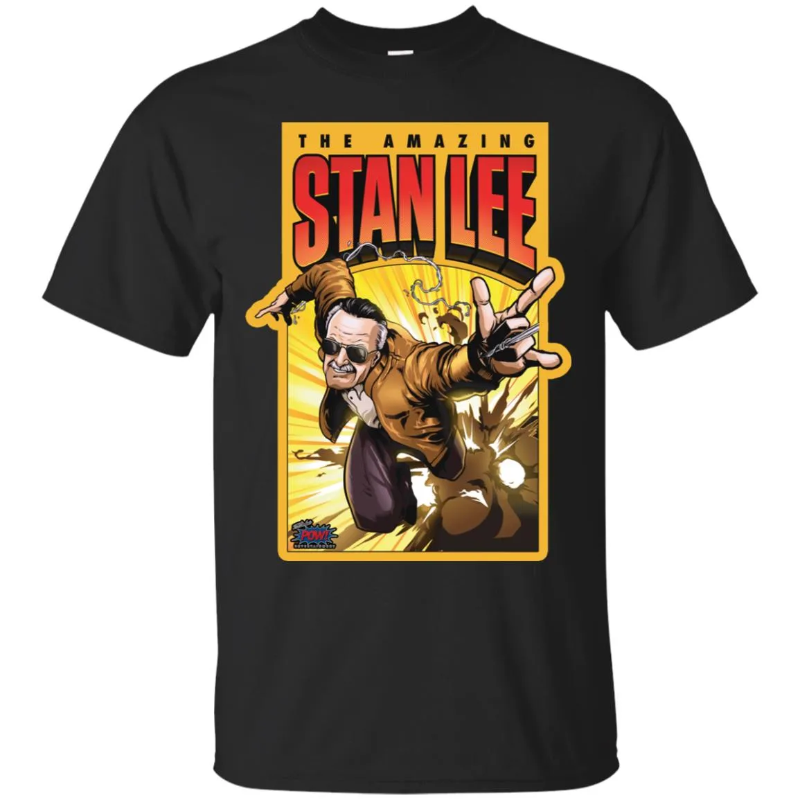 Pow - Entertainment's Amazing Stan Lee Men T-Shirt