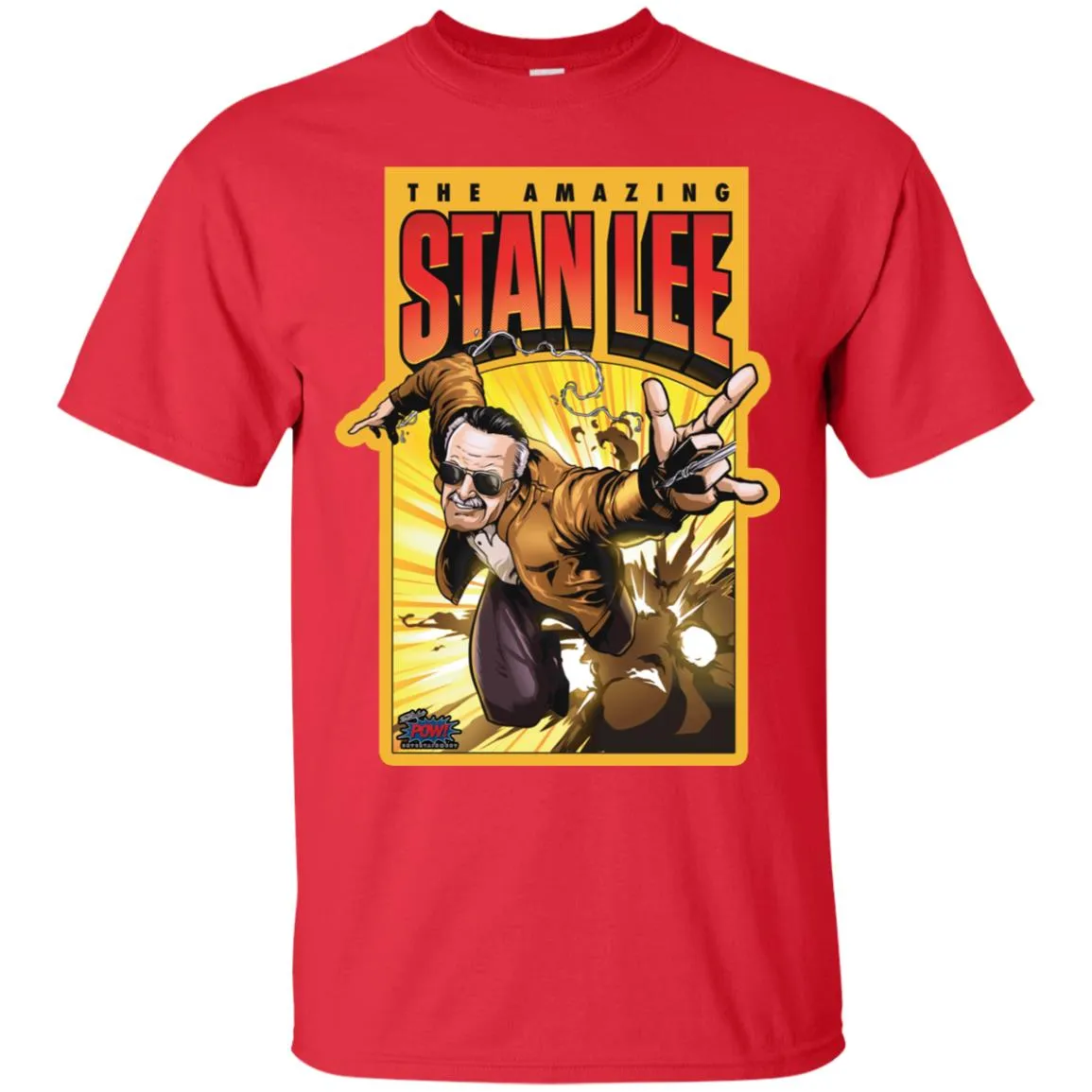 Pow - Entertainment's Amazing Stan Lee Men T-Shirt