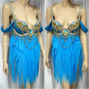 Princess Jasmine inspired Rave Babydoll Dress Halloween Cosplay Costume Halloween