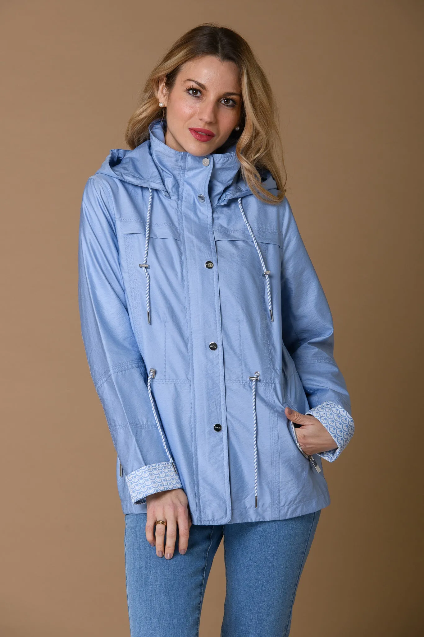 Print Lining Mac - Blue