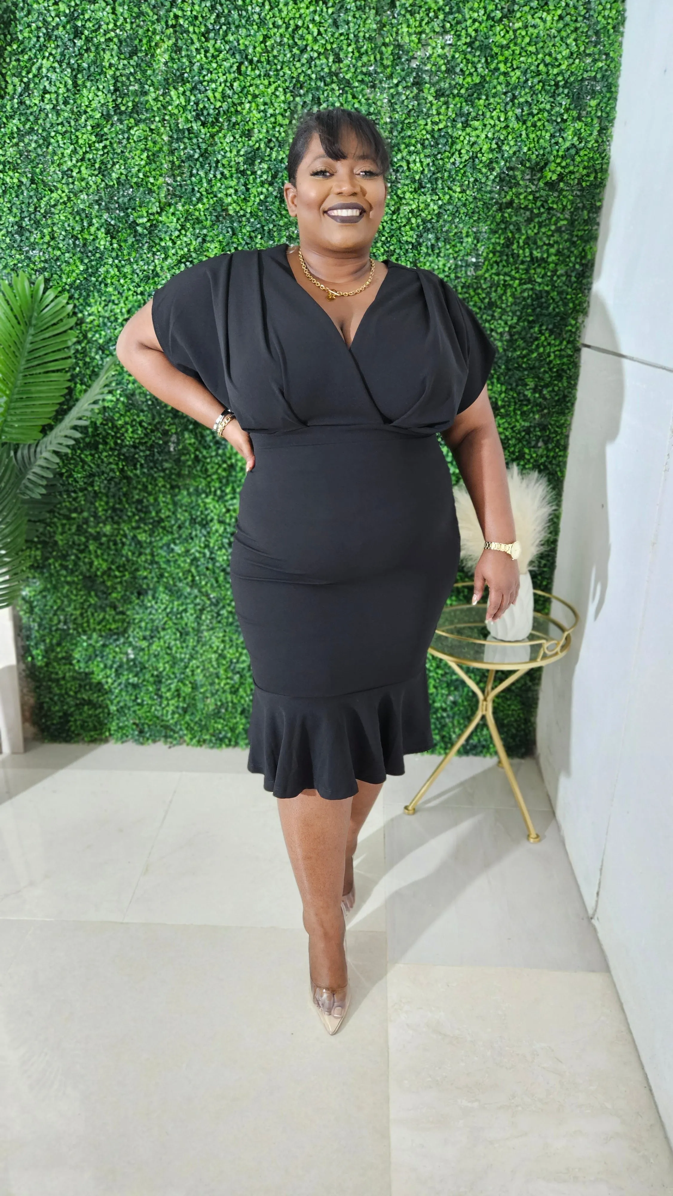 Pritra Dress | Black