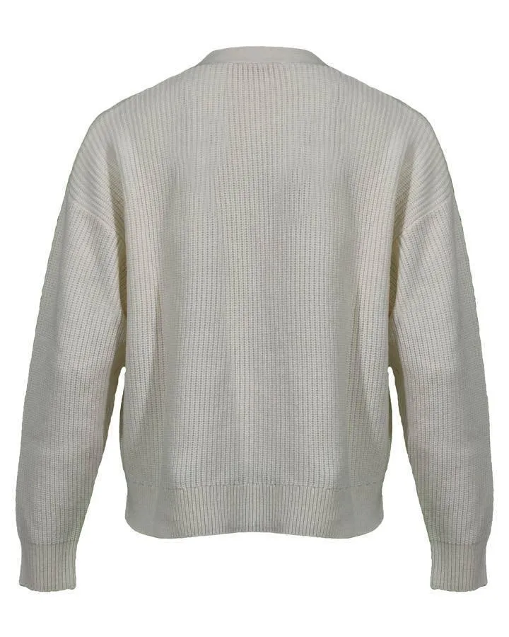 Purotatto Ribbed Short Cardigan