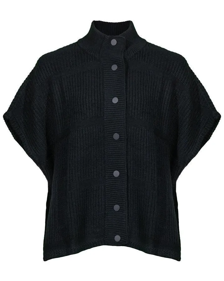 Repeat Oversized Short Sleeve Cardigan