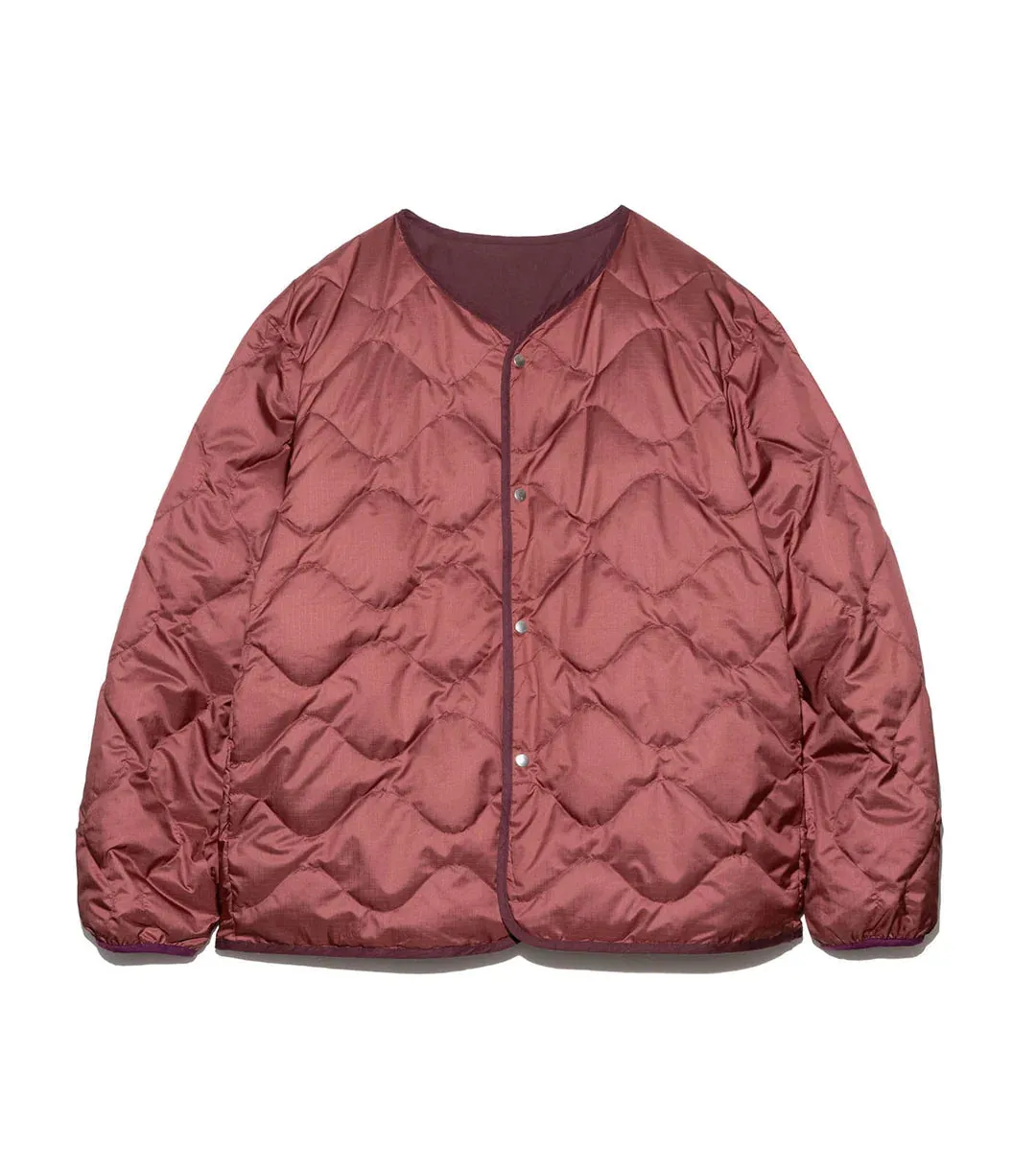 Reversible Down Cardigan