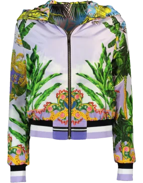 Reversible Hooded Bomber Jacket