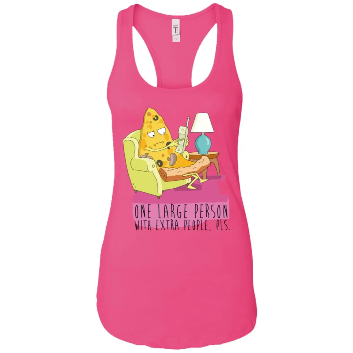 Rick And Morty Large Person With Extra People Women Tank