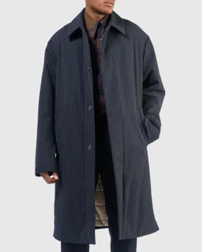 Rubar Coat in Navy