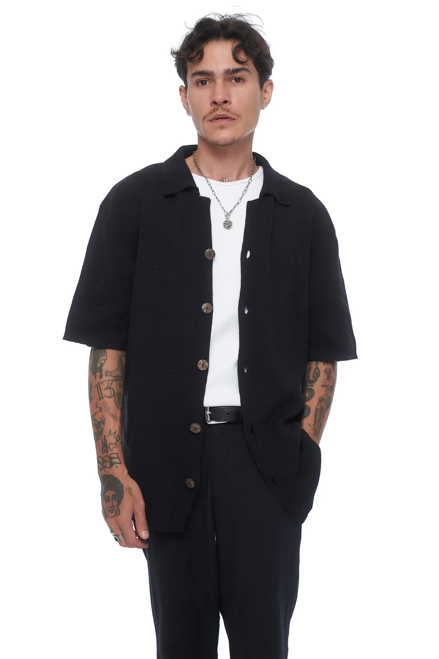 Russell Knit SS - Black