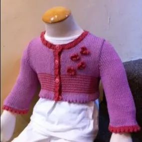 Scallop Edged Cardigan