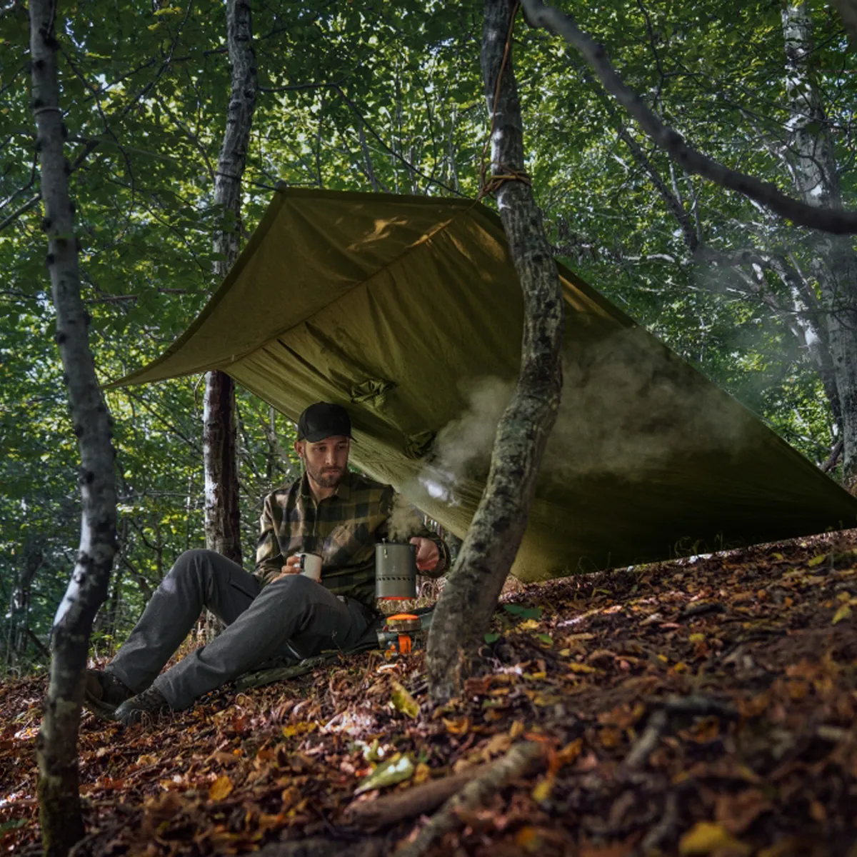 Seeland Taxus Camo Rain Poncho