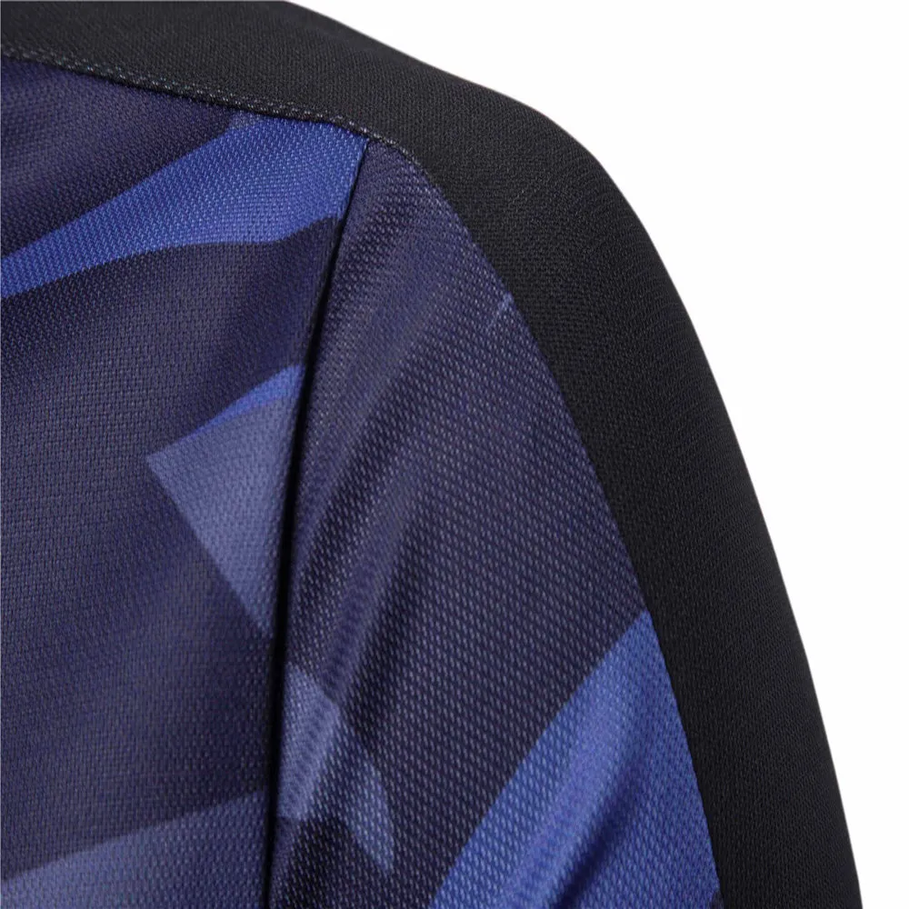 Sidiou Group New Men Simple Lapel Short Sleeve Polo Shirt Camouflage Printing Short Sleeve Shirt