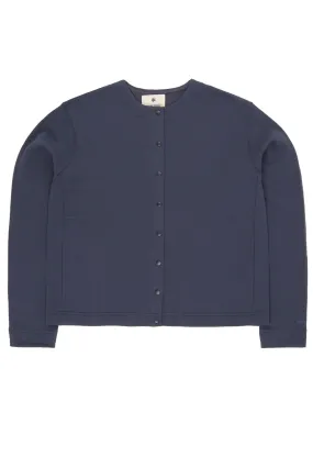 Snow Peak Women's Takibi Sweatshirt Cardigan - Navy