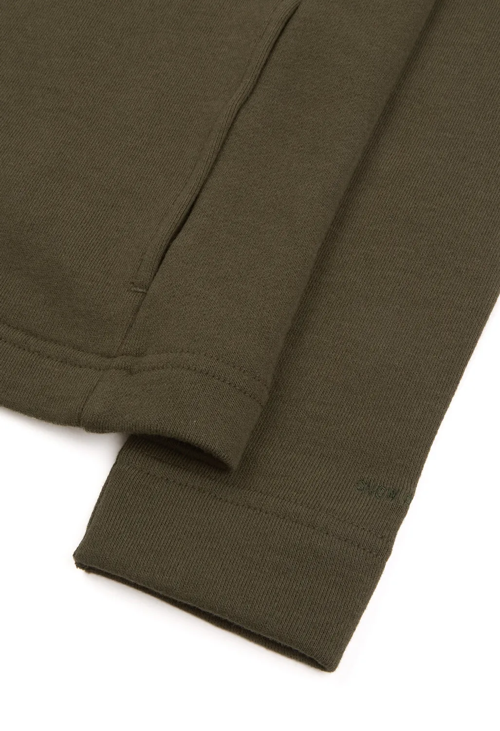 Snow Peak Women's Takibi Sweatshirt Cardigan - Olive