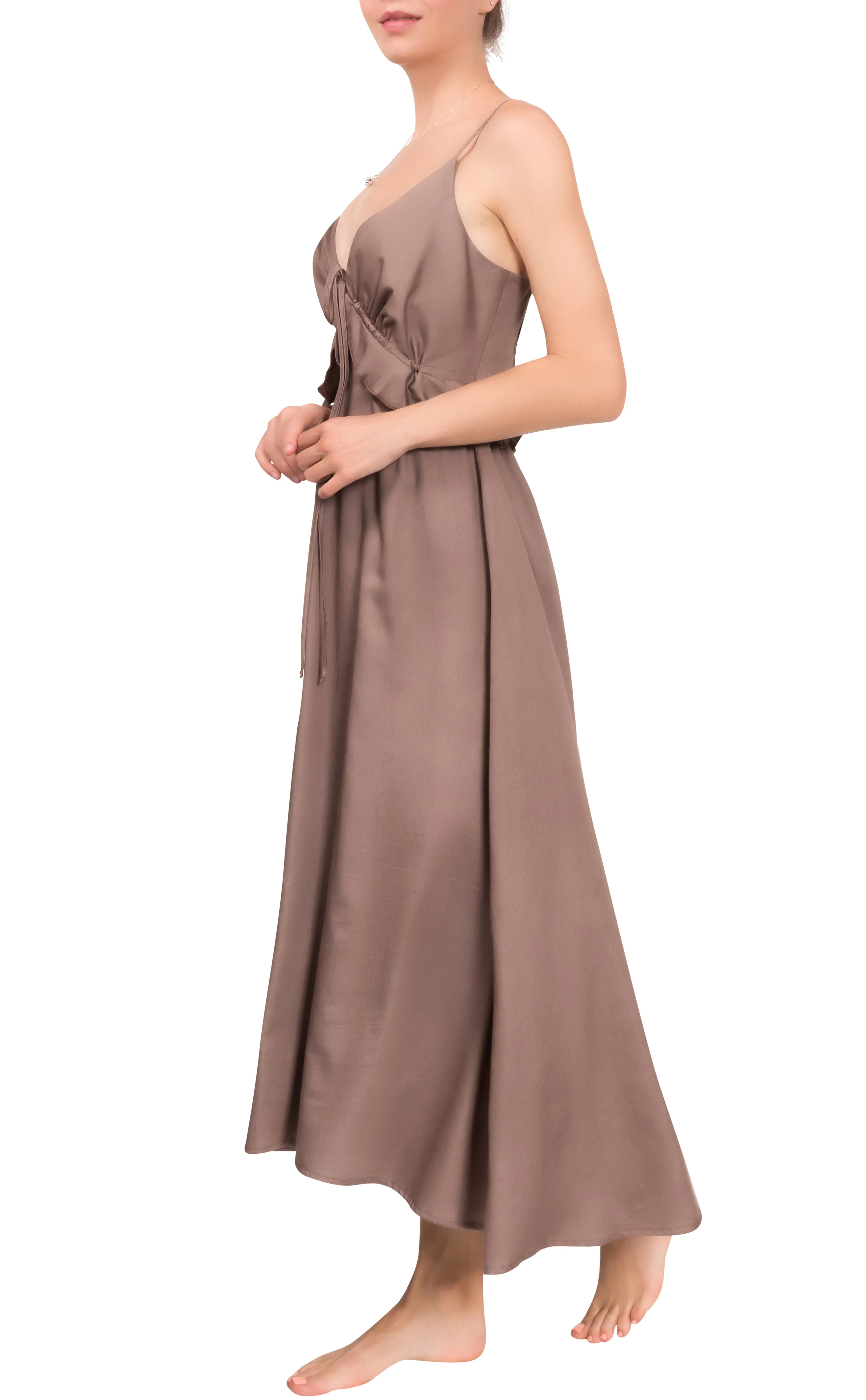 Sophia Gown - Cotton Sateen