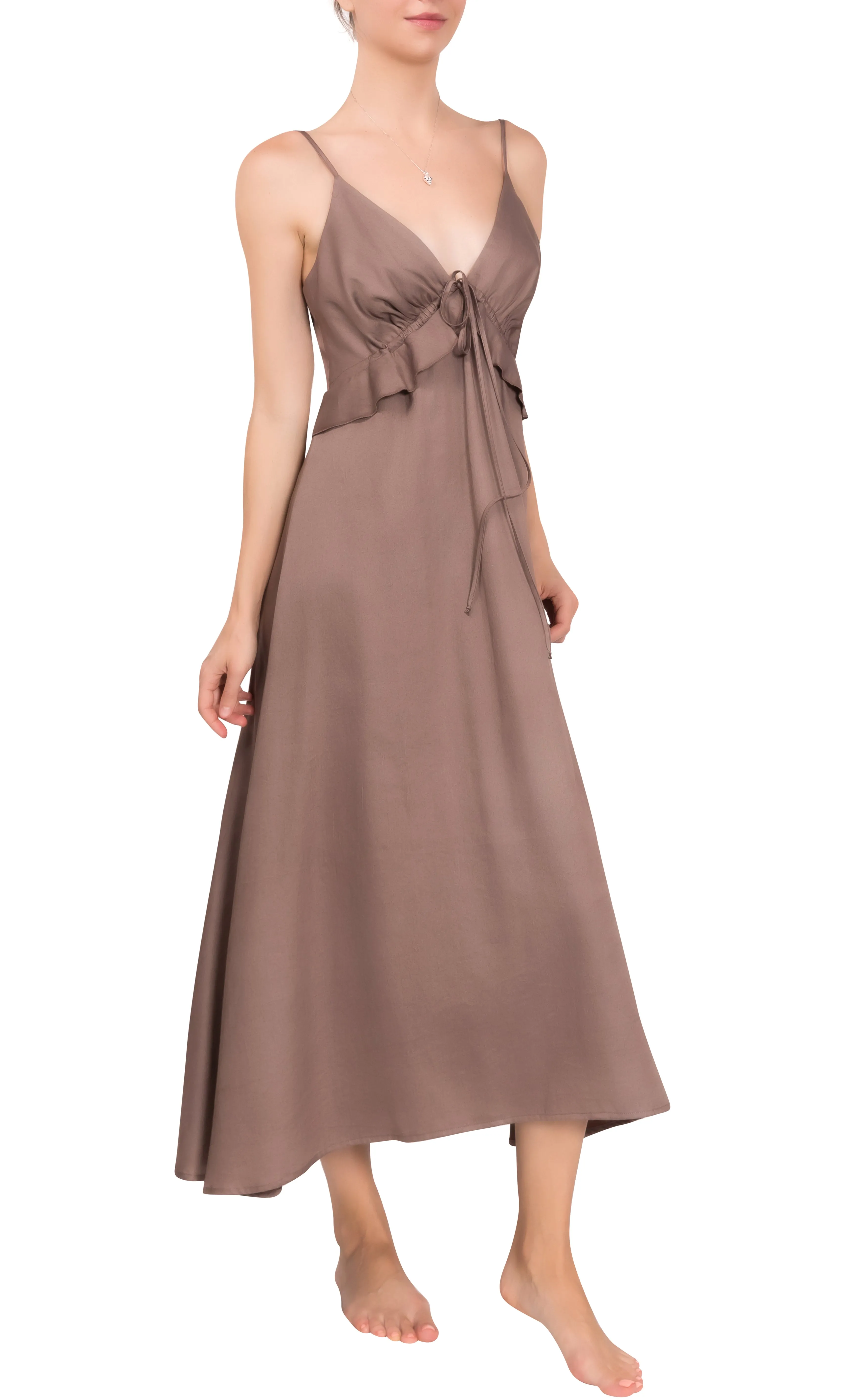 Sophia Gown - Cotton Sateen