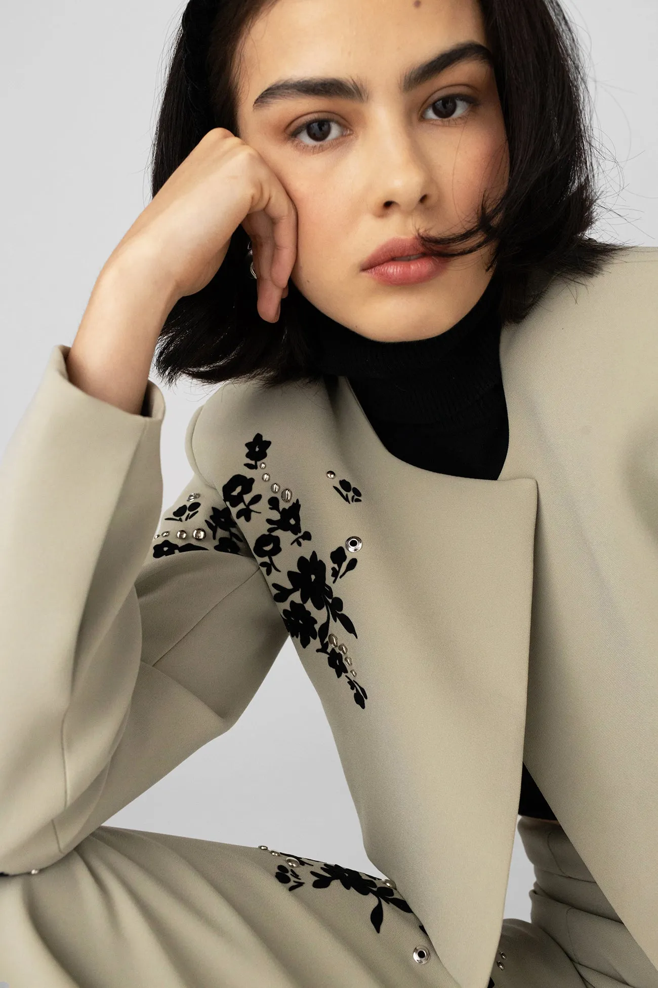 Studded Garden Suit Jacket