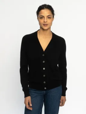 THE BOYFRIEND CARDIGAN | Black
