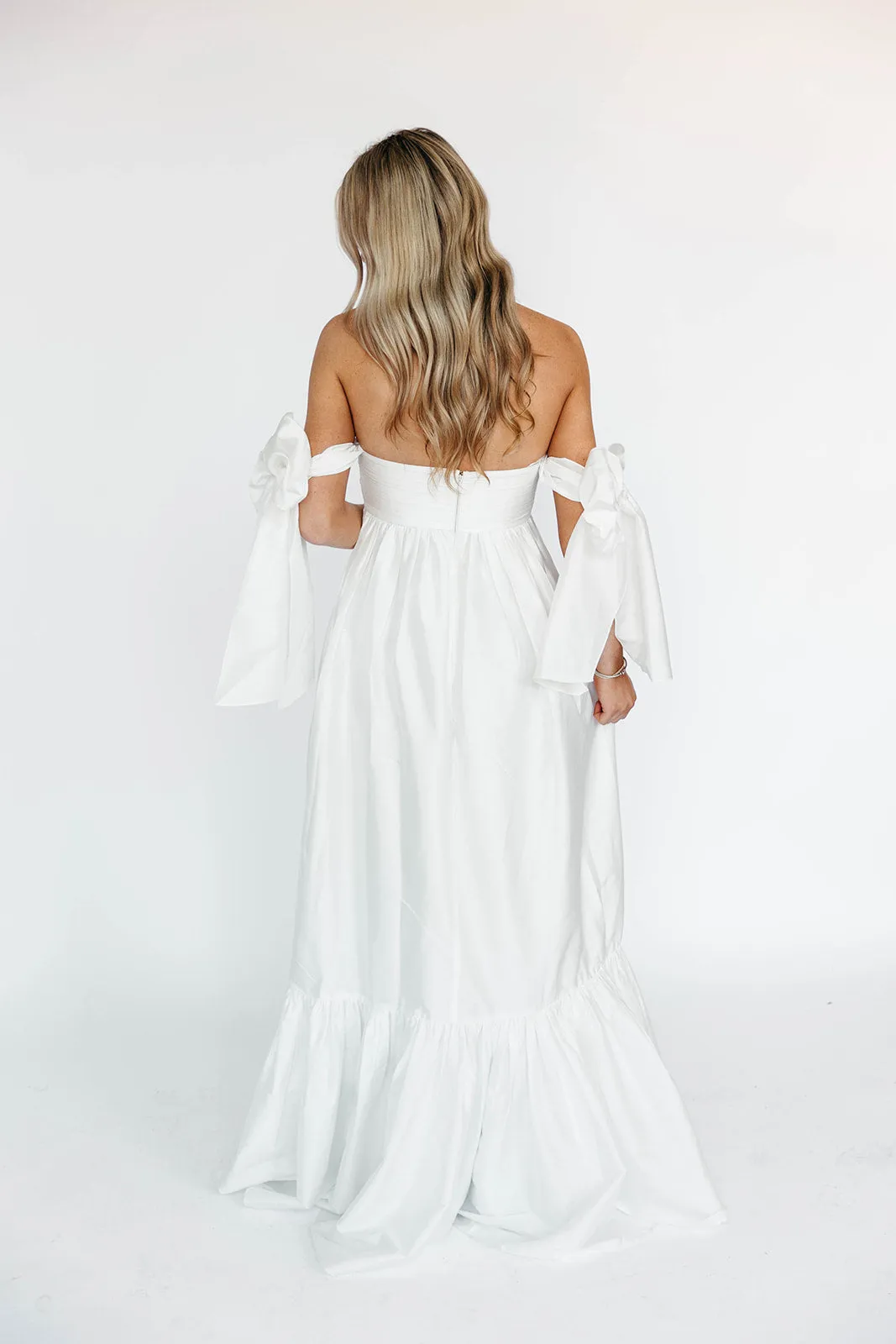 The Emma Maxi Dress - White