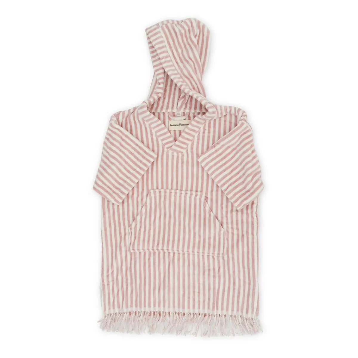 The Mini Poncho - Lauren's Pink Stripe