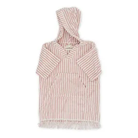 The Mini Poncho - Lauren's Pink Stripe