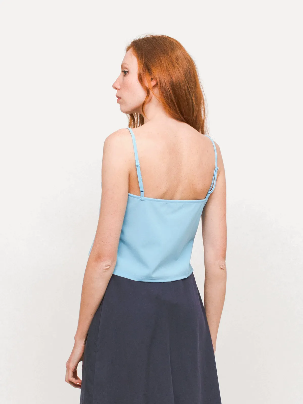 Top Layer Up Tank - Vivid Blue