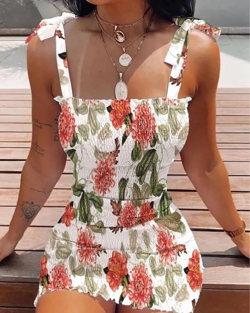 Trendy Off-Shoulder White Mini Dress – Sexy Solid Strap Pullover Beach & Summer Dress