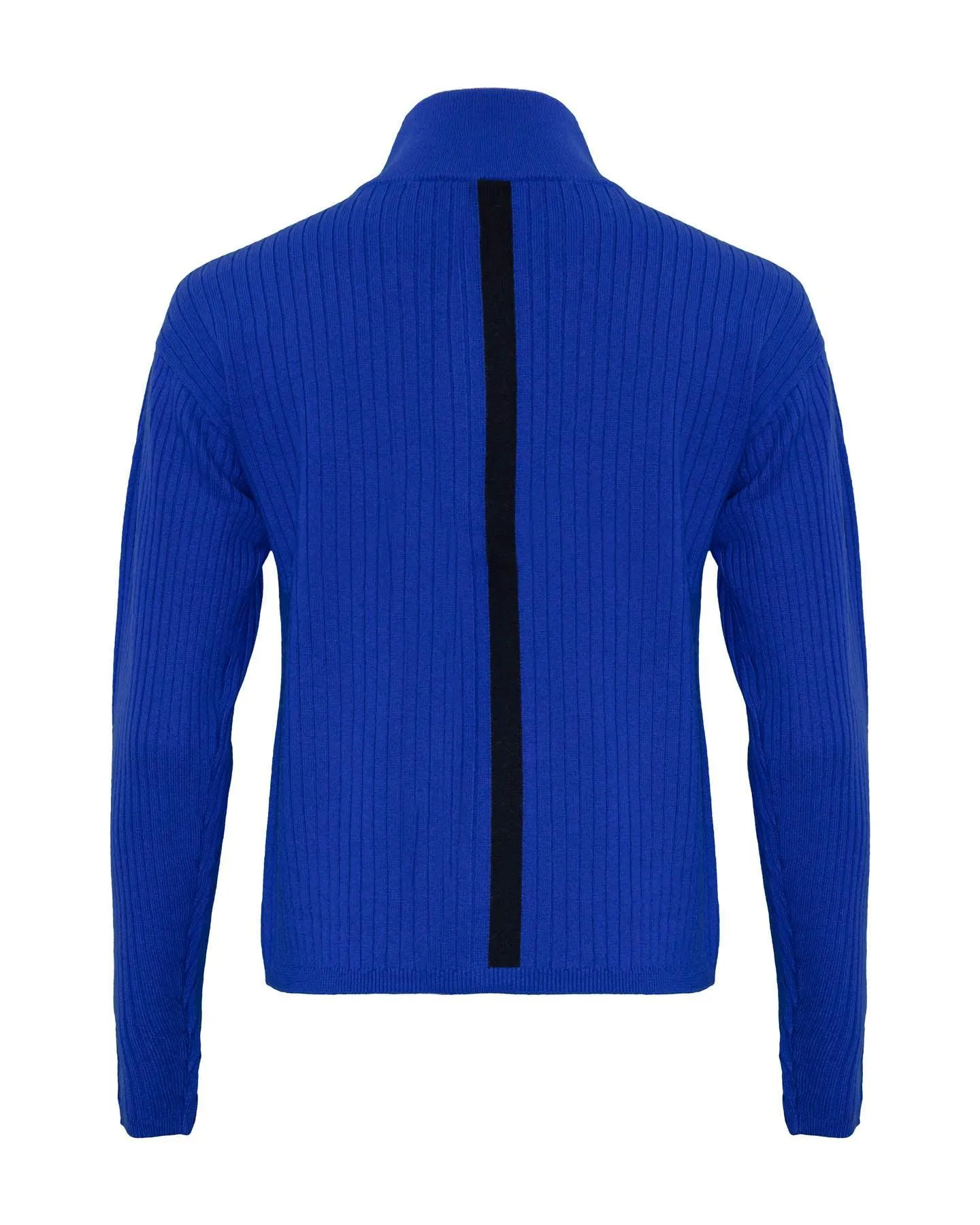 Troyer Collar Zip Cardigan