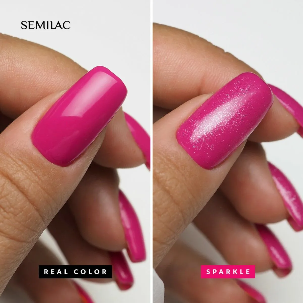 UV Hybrid Top No Wipe Sparkle Diamond - 7 ml