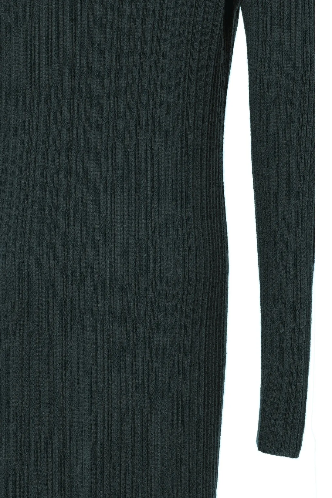 VARIATED RIB LONG CARDIGAN